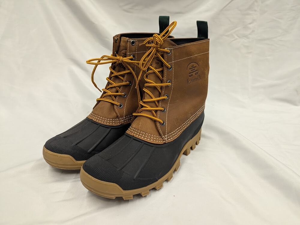 Kamik Yukon 6 Men’s 3-Season Waterproof Duck Boots Size 9